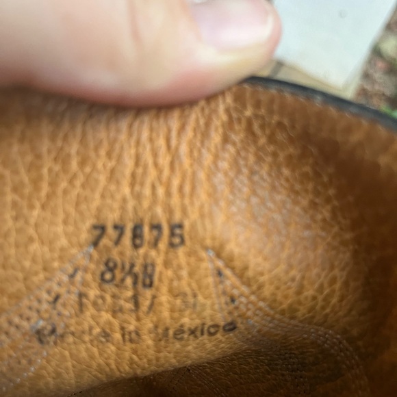 Frye Campus boots black 8.5 vintage - Picture 9 of 12